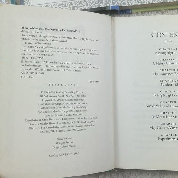 Lot of 5 Classic Starts girls book bundle  LIttle Women, secret Garden, Princess - Picture 3 of 10